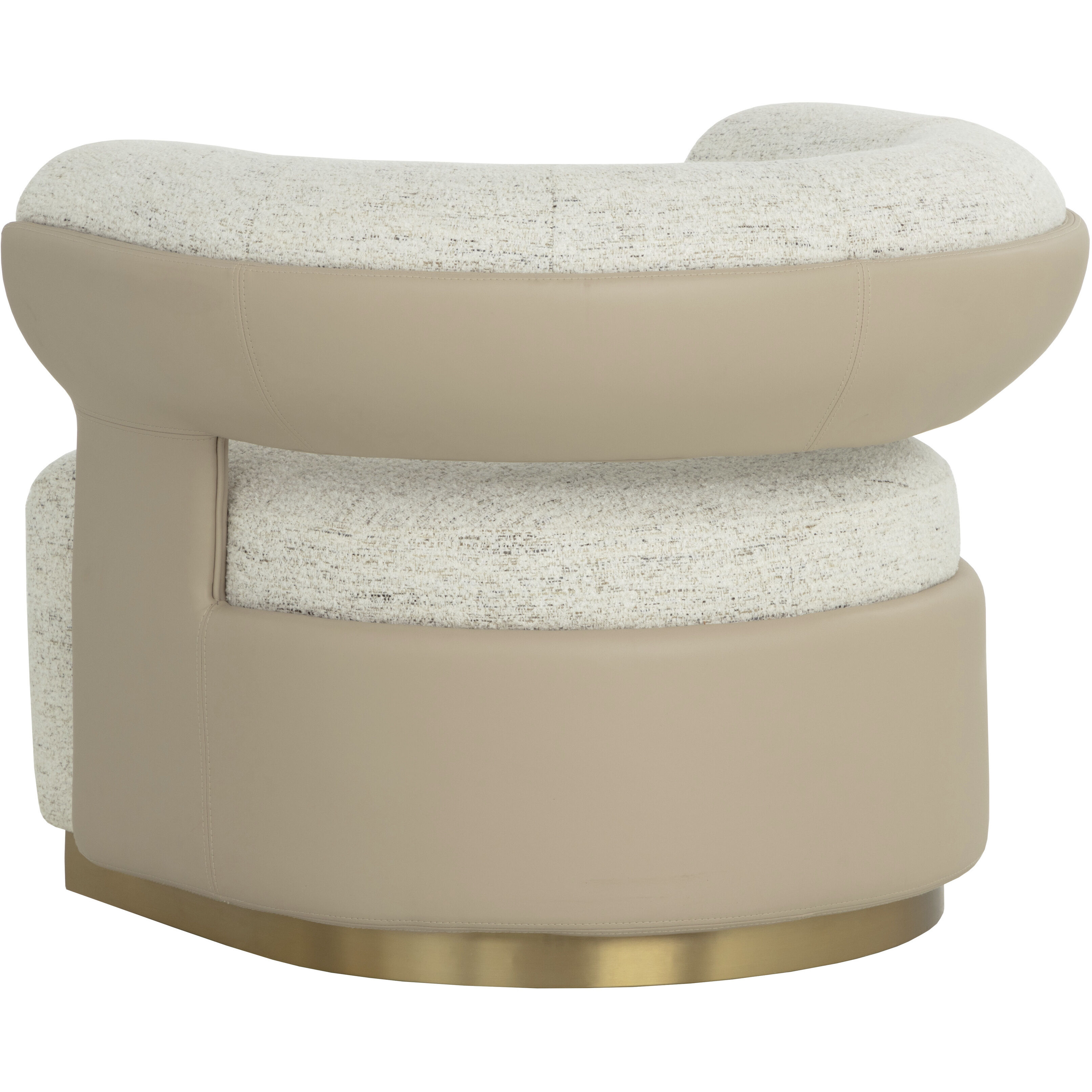 Olida Hailey Moon / Napa Beige Swivel Lounge Chair